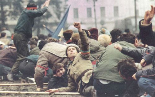 Fotografie din "1989 Libertate Roumanie", de Denoel Paris