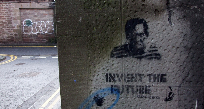 "Inventează viitorul”. Foto: Stuart Anthony