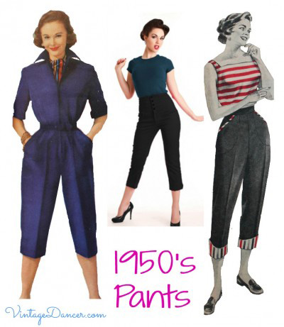 Sursă foto: http://vintagedancer.com/1950s/womens-1950s-pants-history/