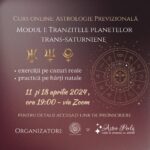 11 și 18 aprilie 2024: ”Tranzitele planetelor trans-saturniene”, curs de astrologie previzională (modul 1) cu Rodica Spînu și Patricia Höppner